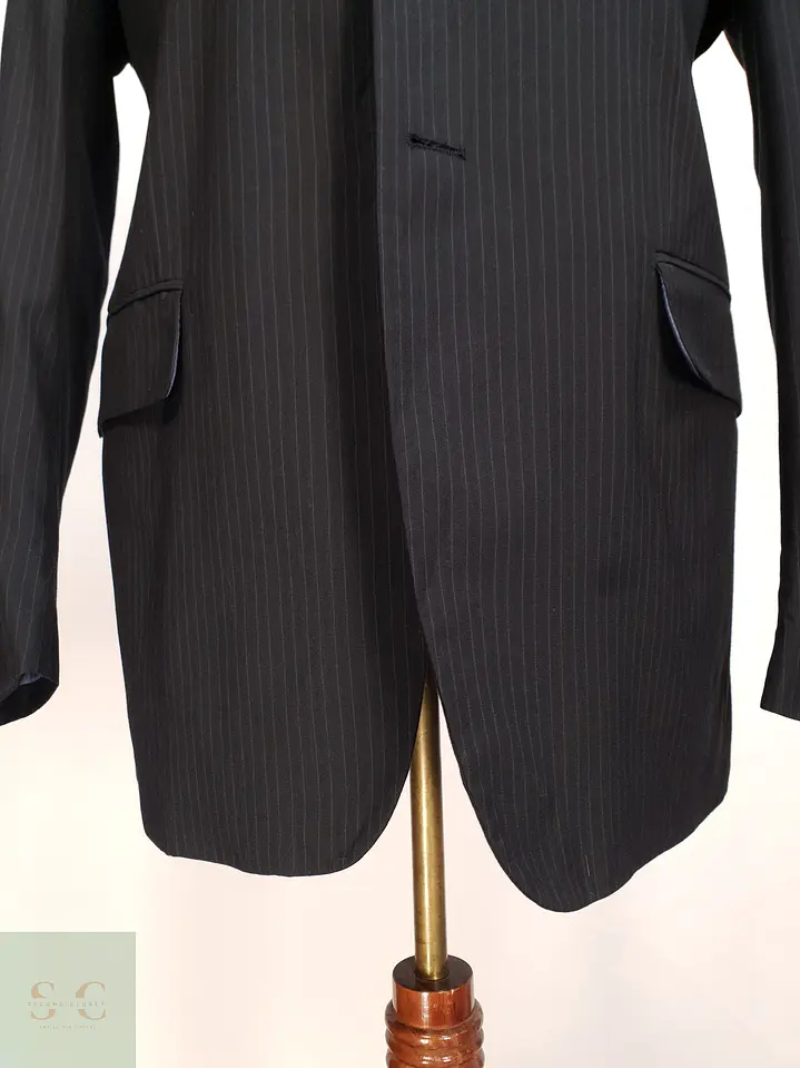 Blazer Clásico de Rayas Diplomáticas Angelo Litrico Talla L 2