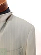 Blazer Beige con Raya Diplomática y Cierre de Tres Botones CANDA Talla XL - Miniatura 5