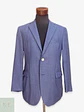 Blazer Texturizado en Mezcla de Lana Virgen y Lino Azul Sereno Bäumler Talla ML - Miniatura 1