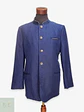 Chaqueta Sastrería de Cuello Mao en Mezcla de Lino y Algodón Walbusch Talla L - Miniatura 1