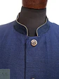 Chaqueta Sastrería de Cuello Mao en Mezcla de Lino y Algodón Walbusch Talla L - Miniatura 4