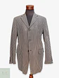 Blazer Estructurado de Tejido Listado Bicolor Alba Moda Talla ML - Miniatura 1
