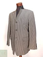 Blazer Estructurado de Tejido Listado Bicolor Alba Moda Talla ML - Miniatura 6