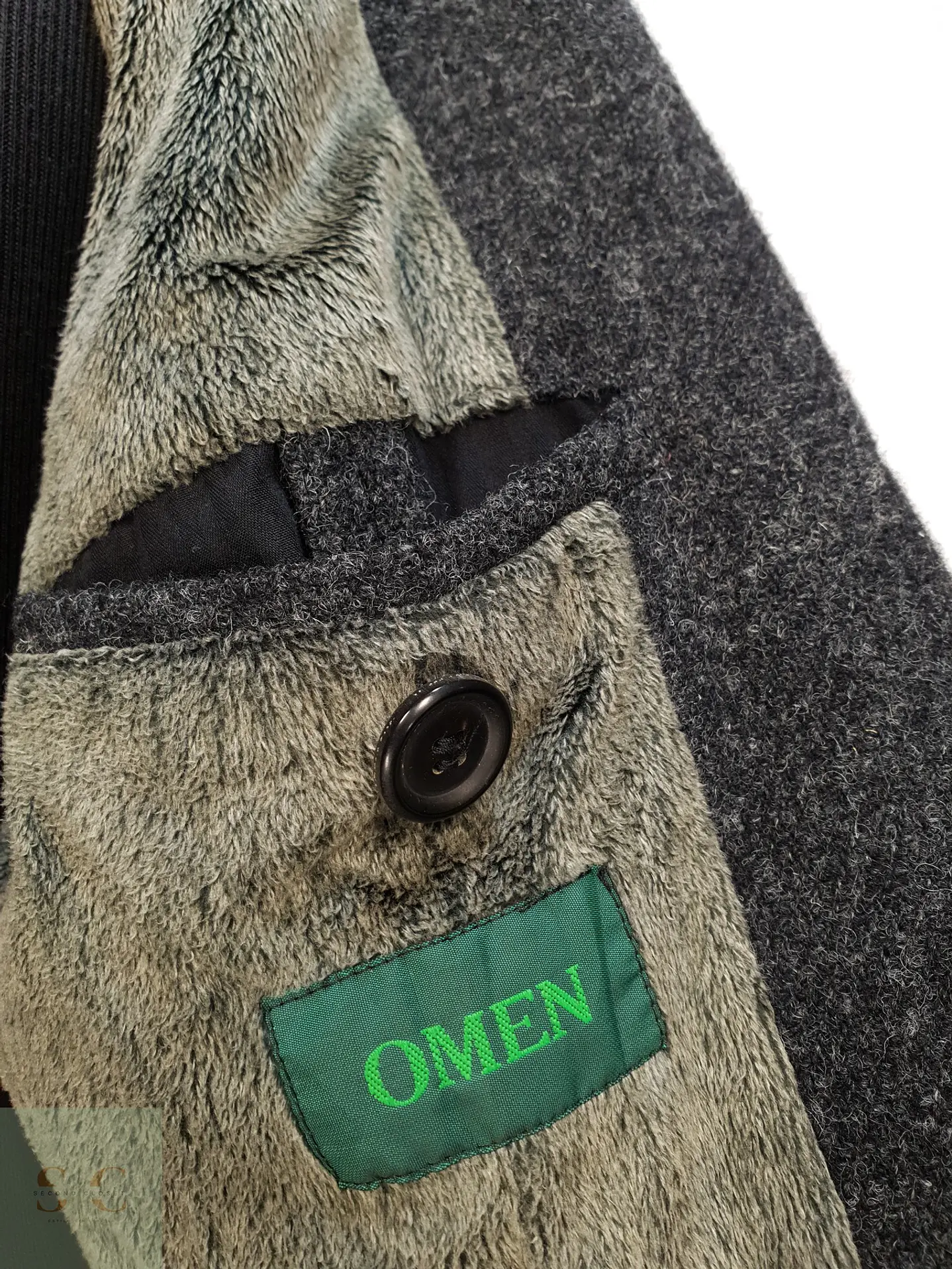 Chaqueta de Paño Estructurada con Forro Térmico OMEN Talla L 6
