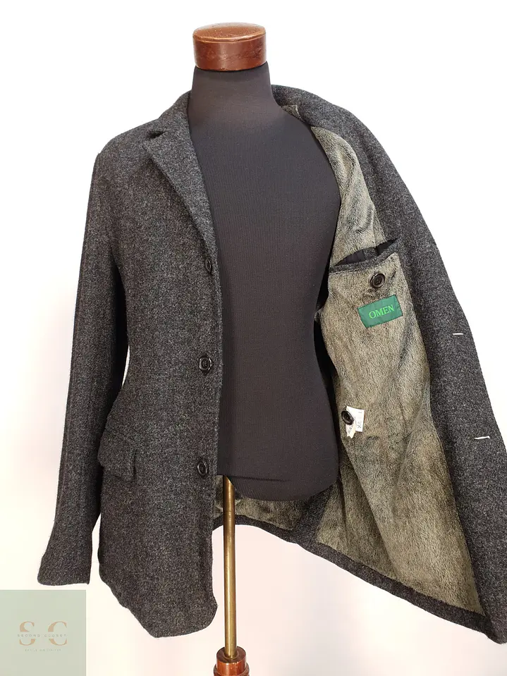 Chaqueta de Paño Estructurada con Forro Térmico OMEN Talla L 8