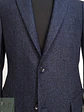Blazer de Paño Texturizado en Lana Virgen Azul Noche Atelier Torino Talla M - Miniatura 3