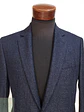 Blazer de Paño Texturizado en Lana Virgen Azul Noche Atelier Torino Talla M - Miniatura 4