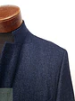 Blazer de Paño Texturizado en Lana Virgen Azul Noche Atelier Torino Talla M - Miniatura 5