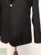 Blazer Negro Slim Fit de Corte Moderno Angelo Litrico Talla SM - Miniatura 2
