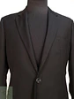 Blazer Negro Slim Fit de Corte Moderno Angelo Litrico Talla SM - Miniatura 3