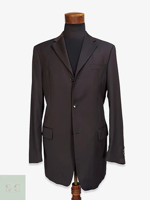 Blazer Sartorial en Lana Italiana Super 100's Pierre Cardin Talla L