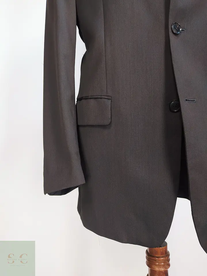 Blazer Sartorial en Lana Italiana Super 100's Pierre Cardin Talla L 2