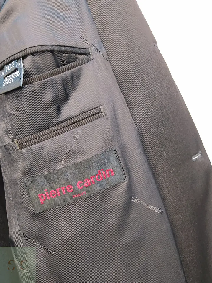 Blazer Sartorial en Lana Italiana Super 100's Pierre Cardin Talla L 6