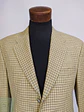 Blazer de Paño en Lana Virgen con Tramado Cuadrilátero Carl Gross Talla LXL - Miniatura 4