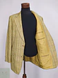 Blazer de Paño de Lana Virgen con Patrón de Cuadros Mostaza Talla L - Miniatura 6