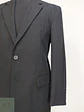 Blazer Clásico de Sastrería Monobotonadura en Negro Formal Talla L - Miniatura 3