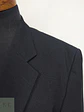 Blazer Clásico de Sastrería Monobotonadura en Negro Formal Talla L - Miniatura 5