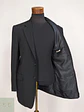 Blazer Clásico de Sastrería Monobotonadura en Negro Formal Talla L - Miniatura 7