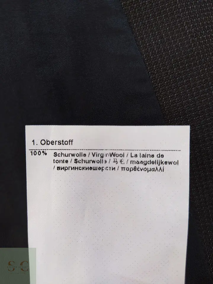 Blazer Sastreado en Lana Virgen con Microestructura Café JOOP! Talla M 6
