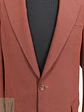 Blazer Vintage de Microcuadros Tono Burdeos Talla L - Miniatura 3