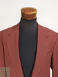 Blazer Vintage de Microcuadros Tono Burdeos Talla L - Miniatura 5