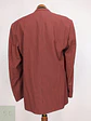 Blazer Vintage de Microcuadros Tono Burdeos Talla L - Miniatura 8