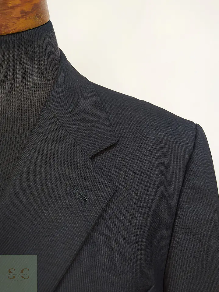 Blazer de Sastrería a la Medida en Lana Fina Super 120's Kuhn Maßkonfektion Talla XL 5