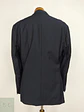 Blazer Clásico en Lana Virgen Azul Oscuro YORN Talla L - Miniatura 8