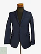 Blazer Estructurado Azul Marino con Vivo Contrastante Finshley & Harding Talla S - Miniatura 1