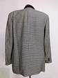Blazer Estructurado a Cuadros Micro-Houndstooth en Lana Virgen Mario Barutti Talla ML - Miniatura 8