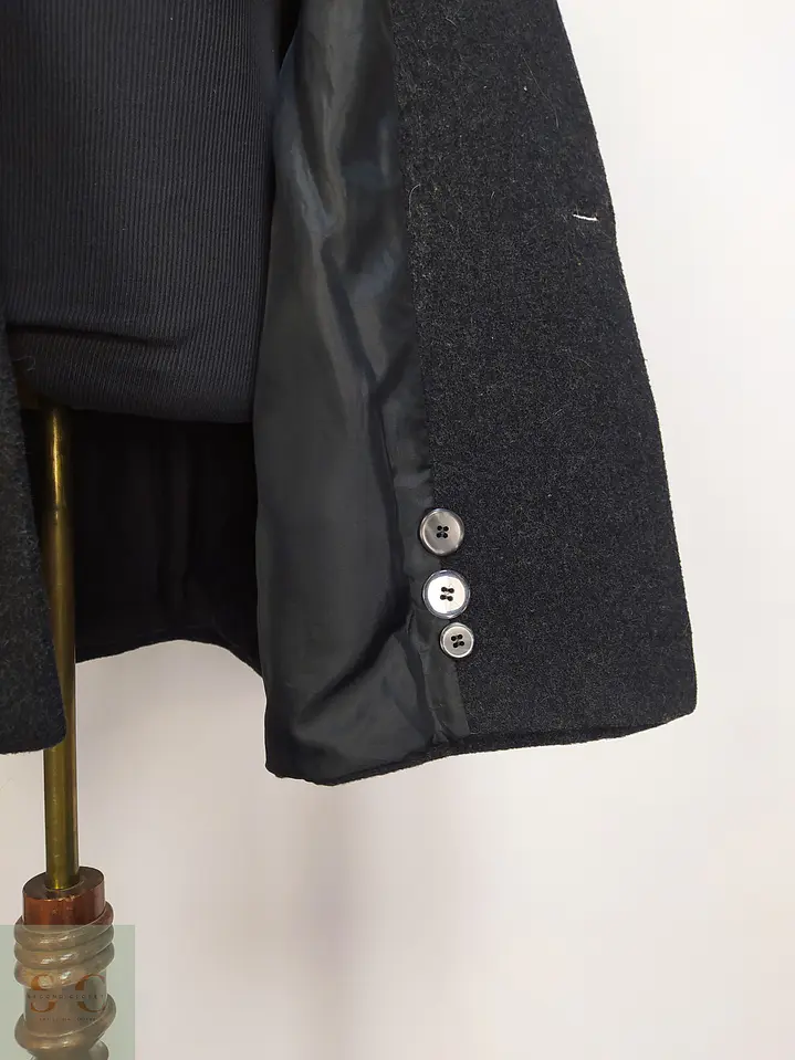 Blazer Cruzado Oversize en Paño Texturizado Talla L 6