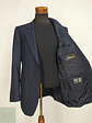 Blazer de Corte Clásico en Paño Diplomático Azul Oscuro Formtreu Talla L - Miniatura 5