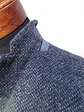 Blazer Slim Fit de Tejido Texturizado Tipo Tweed Talla SM - Miniatura 3