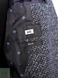 Blazer Slim Fit de Tejido Texturizado Tipo Tweed Talla SM - Miniatura 4