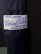 Blazer Clásico de Lana Azul Marino con Raya Diplomática Gotthard Policke Talla M - Miniatura 6