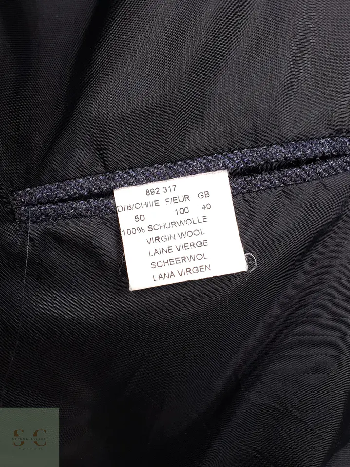 Blazer Clásico en Paño de Lana Texturizado Brandts Talla LXL 6