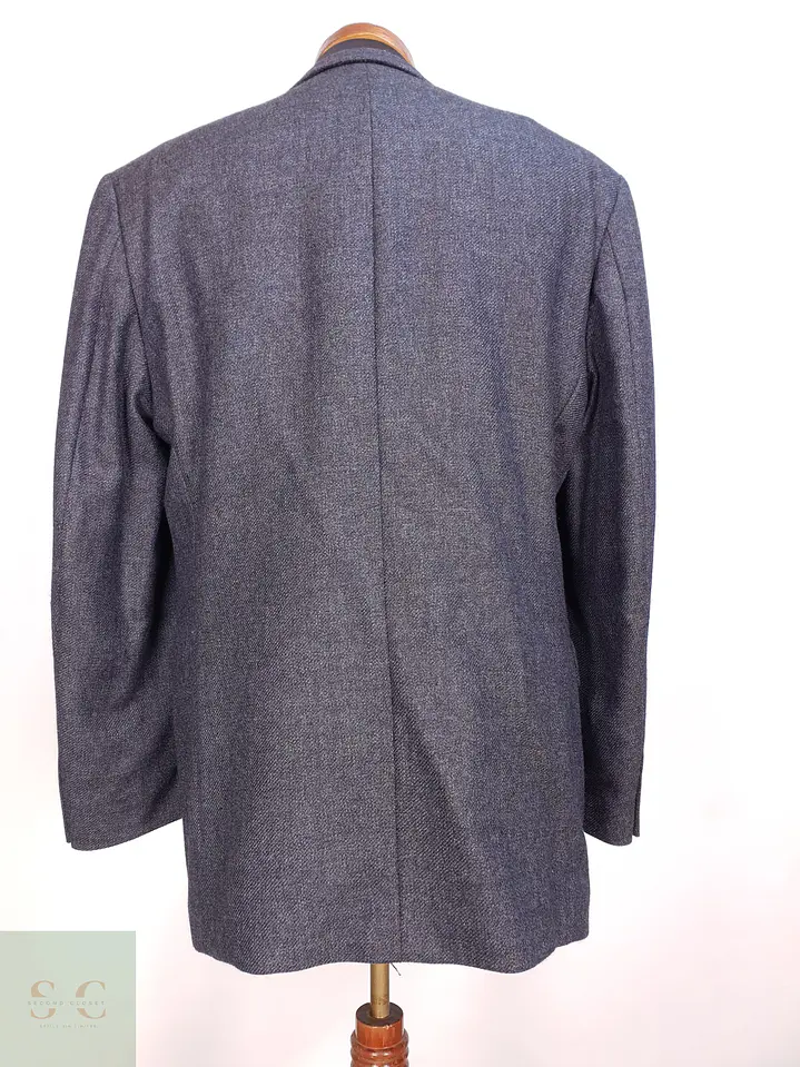 Blazer Clásico en Paño de Lana Texturizado Brandts Talla LXL 8