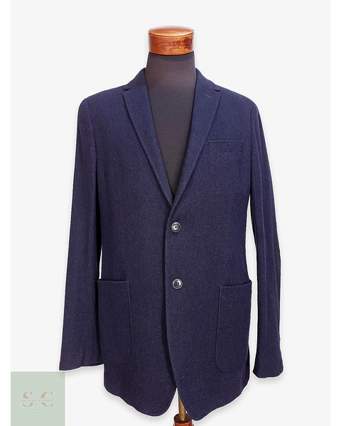 Blazer de Paño Italiano Leomaster con Coderas Andrew James Talla M