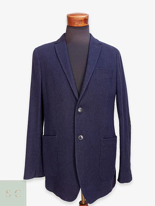 Blazer de Paño Italiano Leomaster con Coderas Andrew James Talla M