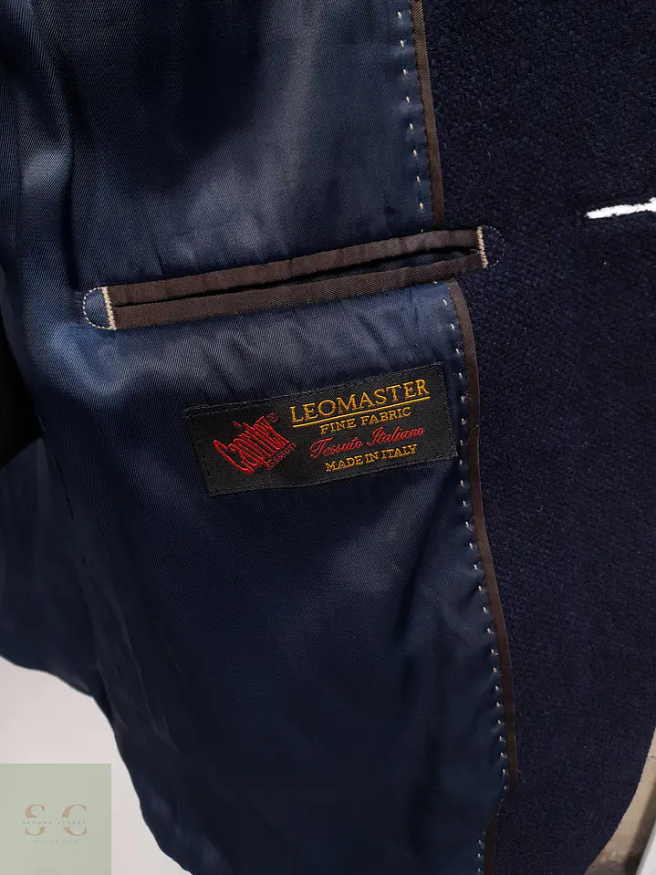 Blazer de Paño Italiano Leomaster con Coderas Andrew James Talla M 5