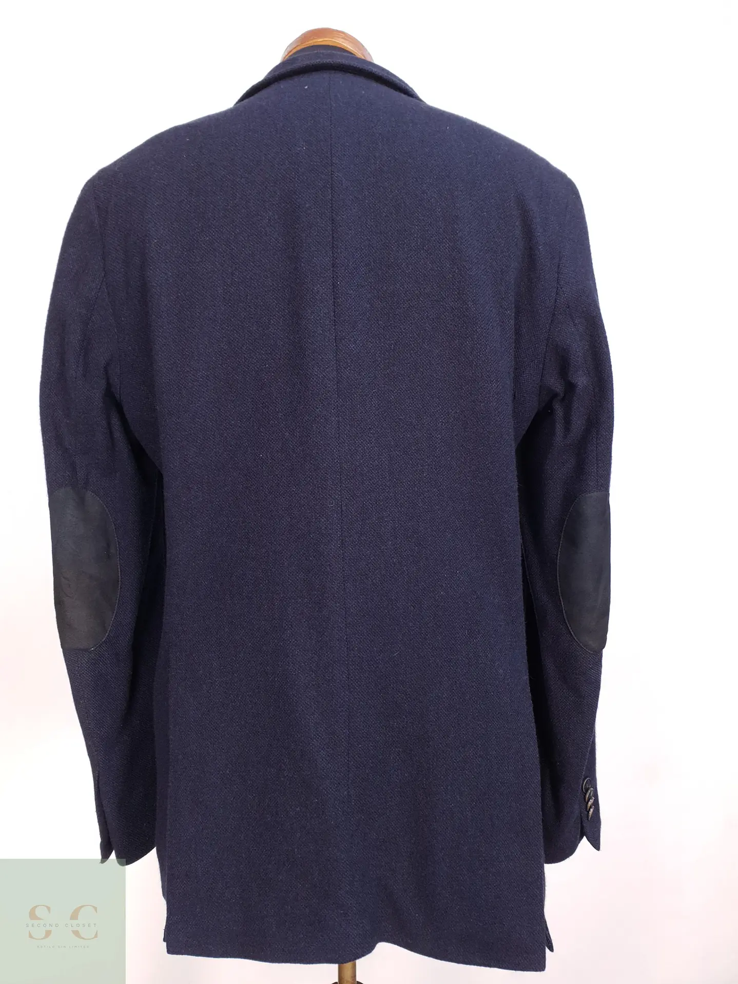 Blazer de Paño Italiano Leomaster con Coderas Andrew James Talla M 7