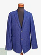 Blazer de Paño en Lana Virgen con Sotocuello en Cuero Nappa Mey & Edlich Talla L - Miniatura 1