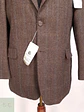 Blazer Clásico de Paño Espigado en Lana Virgen C.A.N.D.A Talla L - Miniatura 2