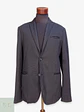Blazer Moderno Texturizado de Punto en Tono Negro TOM Talla XL - Miniatura 1