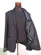 Blazer Moderno Texturizado de Punto en Tono Negro TOM Talla XL - Miniatura 6