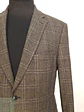 Blazer de Paño en Cuadro Glen Plaid Café Bogart Talla ML - Miniatura 4