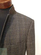 Blazer de Paño en Cuadro Glen Plaid Café Bogart Talla ML - Miniatura 5
