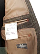 Blazer de Paño en Cuadro Glen Plaid Café Bogart Talla ML - Miniatura 6