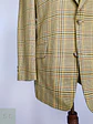 Blazer Clásico en Paño Pura Lana con Tramado Plaid Talla L - Miniatura 3
