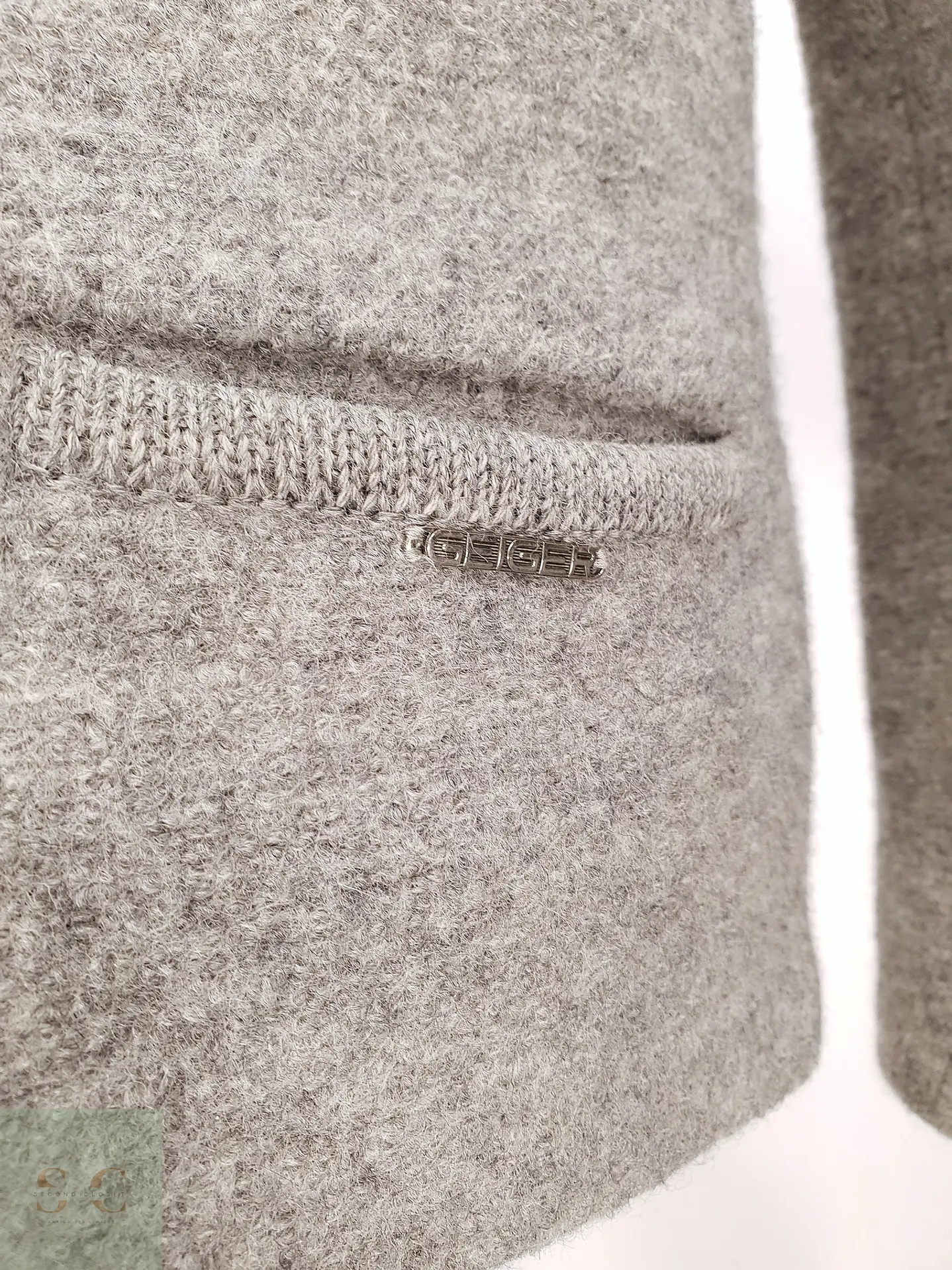 Chaqueta Tirolesa de Lana Cocida con Botones Heráldicos Geiger Talla SM 3